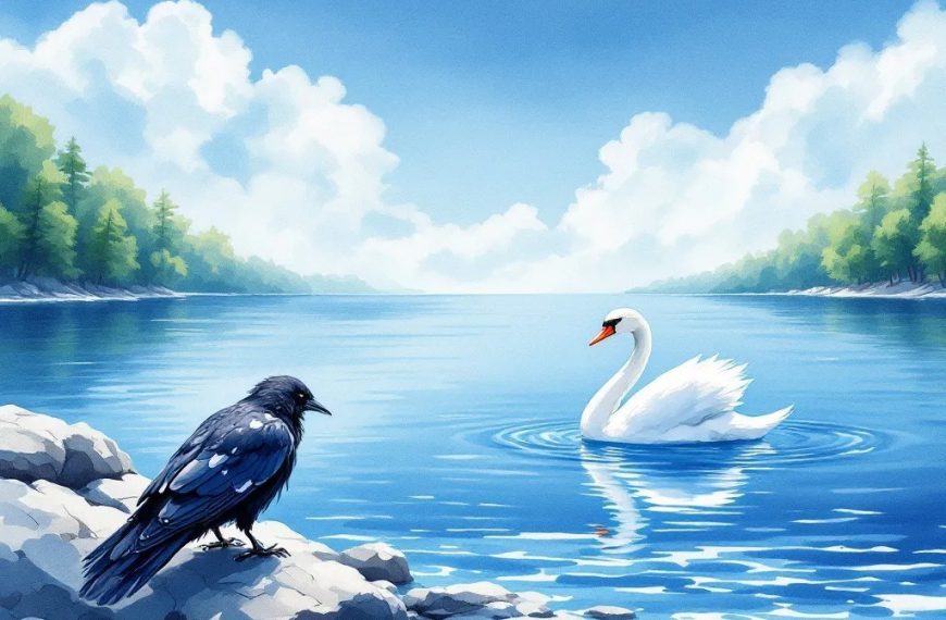 कौए और हंस की कहानी (Crow and Swan Story Panchtantra)