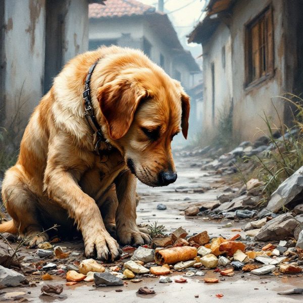 Hungry Dog Story in Hindi लालची कुत्ते की कहानी