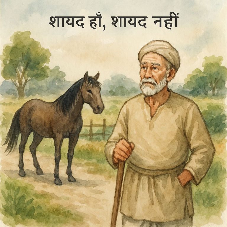 zen story - kabhi haan kabhi naa