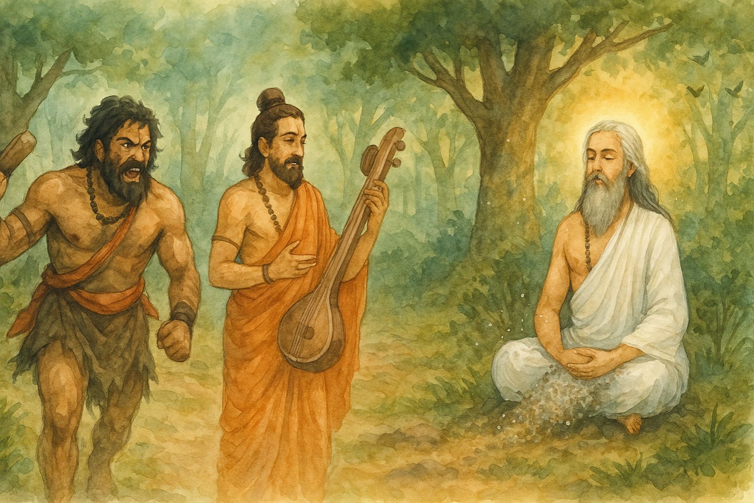 You are currently viewing Maharishi Valmiki Story in Hindi – From Dacoit to Great Poet